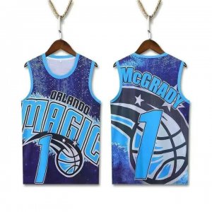 Maillot de Basket #1 Mcgrady Hip hop basketball